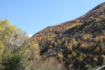 有紅黃葉的山坡在金沙江對岸的西藏境內
??_2148
