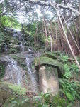 途經一瀑, 相信是剛才下降的大坑石澗(WCh26), 只是之前打右離了澗, 家陣往左橫移便又跨此澗
IMG_2661