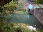 牌額西坑水壩後水池, 以前入澗位是在藍色水閘旁鐵絲網邊罅位過, 家陣封了無得過
DSCN5424