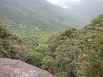 鷹頷瀑頂下望, 見到相右的黃龍坑下源
DSCN5787