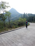 接麥徑7段轉左落, 回頭望見針山
DSCN8055