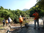 到石橋口, 有隊友續入澗發覺唔對路返轉頭
DSCN8332