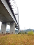 汲水門大橋底前望可以見到少少青馬大橋
DSCN1046