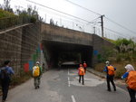 穿隧道, 隧道頂是鐵路軌
DSCN1148