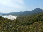 回望相左的望魚角, 大灣沙灘及相右的大蚊山
DSCN5947