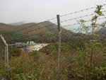 鐵絲網內是污水廠和堆填區禁區 DSCN7848