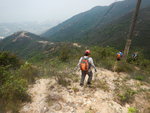 轉左沿電塔路落山
DSCN0591