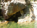 瀑底潭邊有舊大石, 石底有個窿, 有山友叫此龍窟
DSCN0992
