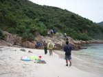 等齊人, 起行啦, 原來係從沙灘右邊尾開始上山
P9125857