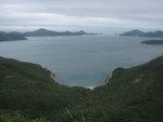 下面係滘東灣, 右邊想是峭壁洲, 中左想是伙頭墳洲
P9125930