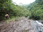 回望瀑頂與瀑右(相左)山路接澗位
DSCN5115