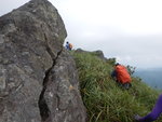 見水牛山頂有大石堆, 重以為是黃牛山石城添, 原來這裏是水牛山不是黃牛山頂
DSCN6585