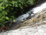 蘇哥續沿瀑右上攀
DSCN7250