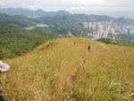 下山途中前望, 左城門水塘, 右荃灣區
DSCN8129