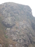 原來猩猩頭不是在崖中間頂位而是在這一邊(崖左), 似嗎?
DSCN3283