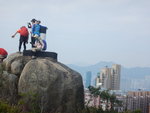 紅香爐峰(228m) 與遠處的獅子山
DSCN4495