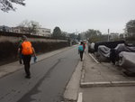經蠔涌村往路口的車公廟旁涼亭下午茶
DSCN6642
