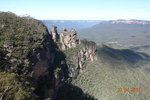 Three Sisters Rock 三姊妹石, Jamison Valley 與相右的 Mount Solitary DSCN00071