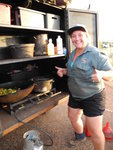 是日晚餐廚房就是拖車中, Ashley 是廚師
DSCN00520