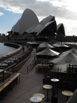 悉尼歌劇院 (Sydney Opera House) 與 Opera Bar, 太早未開始營業 DSCN00852