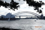 園內遙望悉尼歌劇院和港灣大橋
DSCN00958