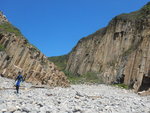 滾石灘中的斧劈崖(右)
DSCN0077
