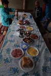 食早餐啦, 好豐富的早餐, 有麵包, 凍肉, 芝士, 旦餅,糖果
DSC00185