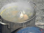 原來煲三文魚湯
DSC00920