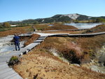 Uzon Caldera (烏宗火山口) 中的觀光木棧道
DSC02234