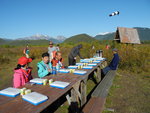 在Nalychevo Park自然保護區Nalychevo Valley 中露天午餐, 此處亦可見到 Zhupanovskiy Volcano
DSC02388