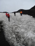 中途有冰川阻隔, 要在冰上行走, 小心跣呀
DSCN2462