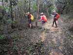 落至大潭峽柏架山引水道分岔路口位竟遇到大隊將軍石山路上至柏架山道後落大風坳再走野豬徑山路到此
DSCN0695