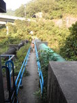 上水管橋過雙城峽, 上望見城門隧道車道
DSCN1107