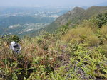 回望往右望見南山與山下的鶴藪粉嶺一帶
DSCN1218