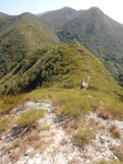 前望見屏風山, 前路有少上少落
DSCN1231