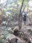 上溯石板坑, 上源不時要走澗邊山路
DSCN1531