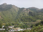 馬鞍山村與背後的礦場左右脊
DSCN2378