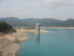 西貢萬宜水庫, 相右遠處相信是萬宜水庫東壩所在
DSCN5838