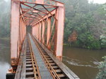 上Teepookana Bridge 過 King River TAS00908