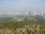 大石磨頂遙望深圳的高樓大廈
DSCN9291
