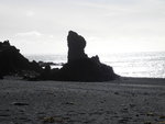 Dj&uacute;pal&oacute;nssandur Beach 是玄武岩沖積而成的黑沙灘
DSC01739