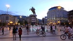 到 馬其頓廣場 Macedonia Square 有 亞歷山大大帝雕像 Alexander the Great Statute IMG-20190925-WA1090
