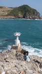 東龍島燈塔與對岸的于佛堂角的寶鏡頂
DSC03341