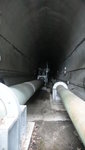 現時，舊隧道內的行車軌道已被拆除，並加建輸送管供香港中華煤氣公司用作輸送煤氣
DSC03791