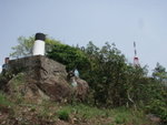 西灣山標高柱與TVB發射台
P3203817