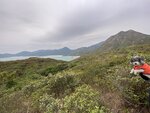 途中見大浪西(最左兩個小灘), 大灣(最長個灘), 東灣 (最右)和東灣山
20230114-088