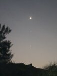 碰巧見到三星(木星金星月亮)連珠或二星合月的天文景象

20230223-015