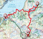 烏蛟騰起步, 烏蛟騰郊遊徑上亞媽笏落分水坳上尖光峒至尖光峒坳右落鎖羅盤大休.  休後上石芽頭落尖光峒坳後轉右落谷埔. 谷埔接海邊小徑經鳳坑村出雞谷樹下, 續出新娘潭路, 右往鹿頸小巴總站乘小巴往粉嶺
IMG-20260106-WA0035