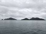 左火石洲, 右沙塘口, 中間遠處是東果洲

20260616_102717