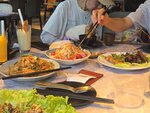 再來3個餸, 泰式沙律, 炒米粉和串燒

20260712_155506